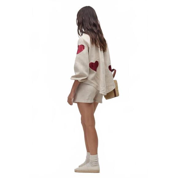 NEW LANHTROPY cupid shirt in beige - Picture 2 of 3